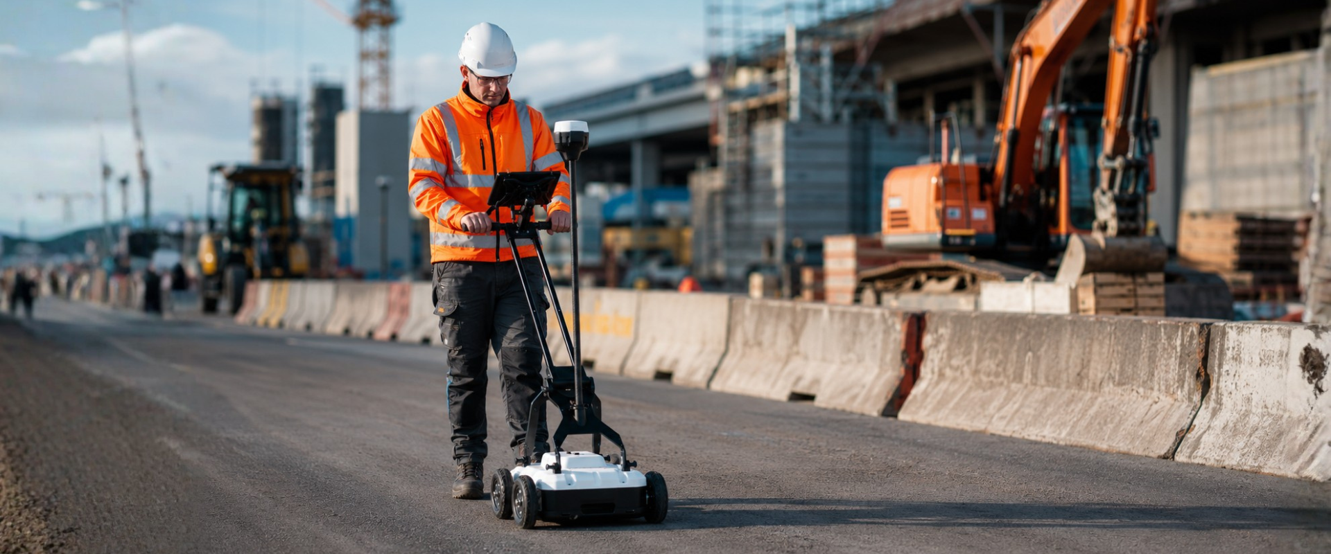 GPR Ground Penetrating Radar เครื่องสำรวจใต้ดิน